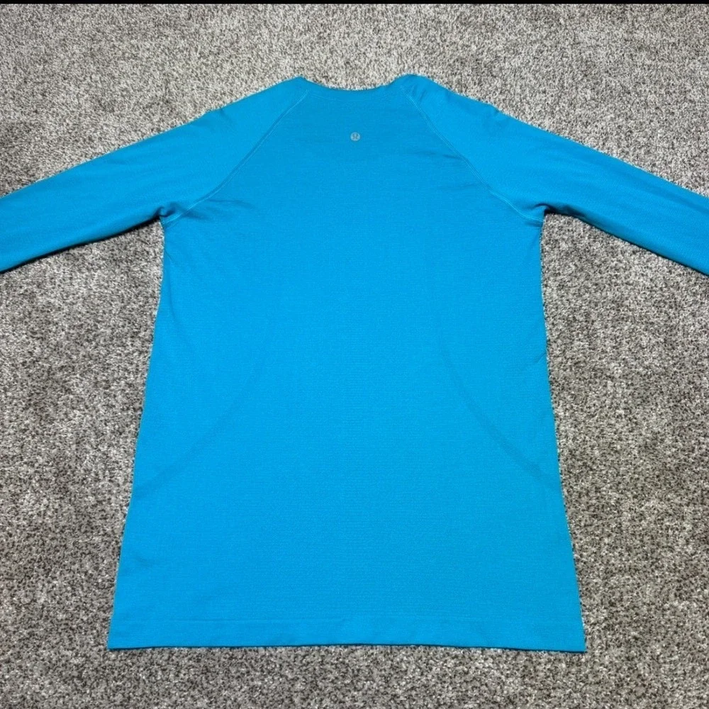 Lululemon Swiftly Tech 2.0 Long Sleeve Shirt Turquoise Tide W3DFKS Women 10 Teal